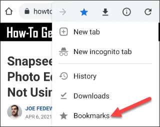 Cómo habilitar la “Lista de lectura” en Google Chrome Android