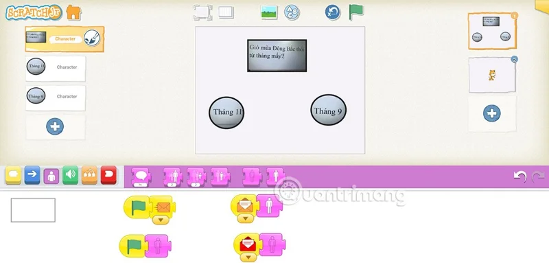 Como criar questões de múltipla escolha no ScratchJR (Parte 2)