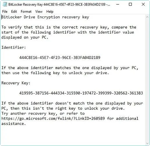 Jak znaleźć klucz odzyskiwania BitLocker w systemie Windows 10