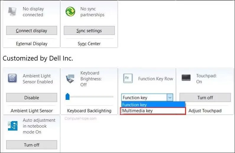 Cómo cambiar la función de la tecla Fn en Windows 10 y 11