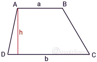 Formule voor het berekenen van de oppervlakte van een trapezium: regelmatig, vierkant, gelijkbenig Formule voor het berekenen van de oppervlakte van een trapezium: regelmatig, vierkant, gelijkbenig
