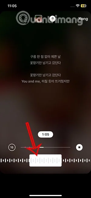 Instruções para postar histórias de músicas no Instagram
