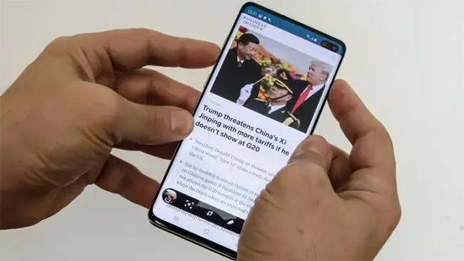 วิธีการจับภาพหน้าจอบน Samsung Galaxy