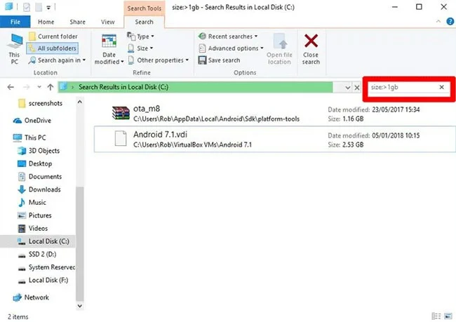 How to clean up and recover space on Windows C drive