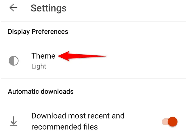 Android에서 Microsoft Office의 다크 모드를 활성화하는 방법