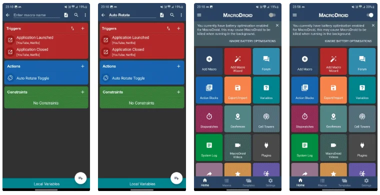 Jak automatycznie obracać ekran telefonu z Androidem dla niektórych aplikacji