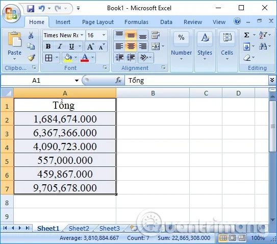 3 manieren om duizendtallen met komma's te scheiden in Excel
