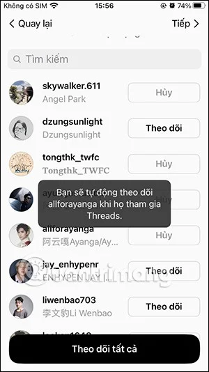 Instruções para criar uma conta no Threads, a mais nova rede social do Meta