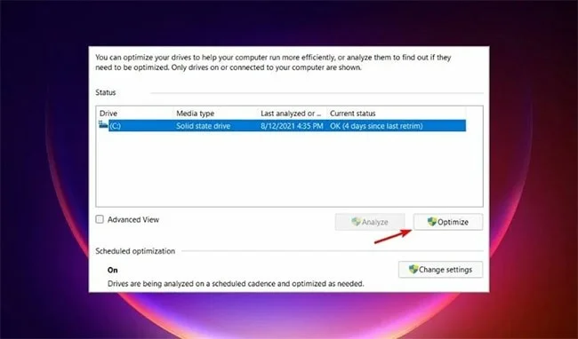 Using Disk Defragmenter in Windows