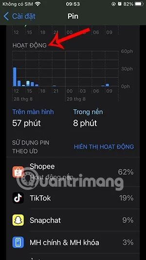 Bagaimana untuk melihat aplikasi yang menggunakan banyak bateri pada iPhone
