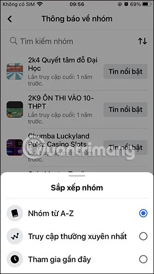 Cómo desactivar las notificaciones grupales en Facebook