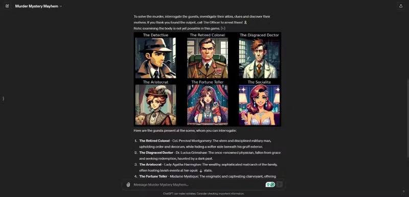 6 giochi divertenti da giocare su ChatGPT