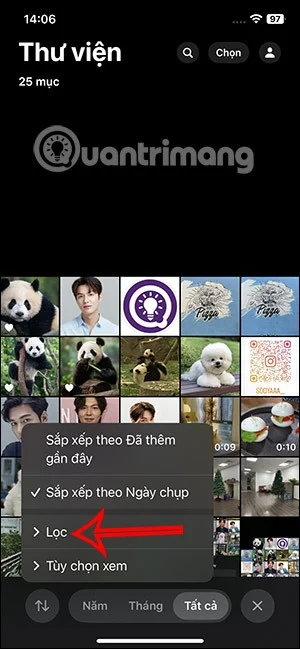 iPhone 스크린샷만 보는 방법