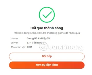Colección de los últimos códigos 3D de Giang Ho Ky Hiep