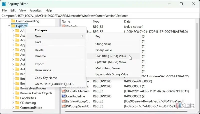 Hoe de Home-knop uit de Verkenner in Windows 11 te verwijderen