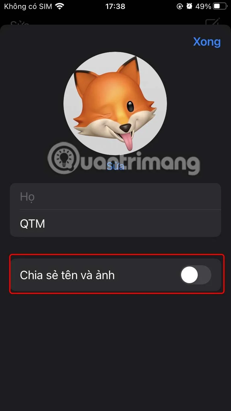 iPhone에서 메시지 프로필을 편집하는 방법