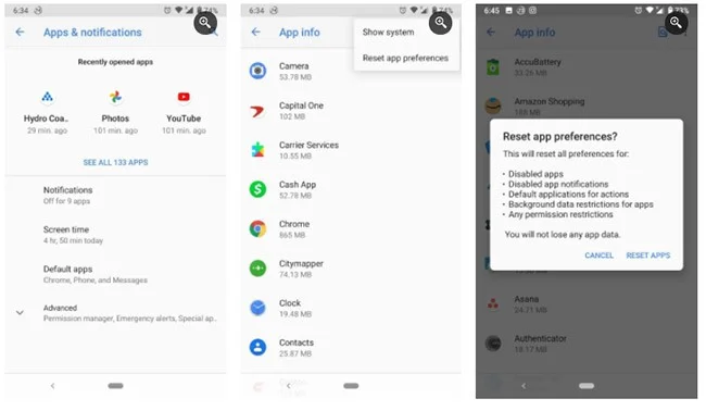 Cómo solucionar el error «android.process.acore se ha detenido» en Android