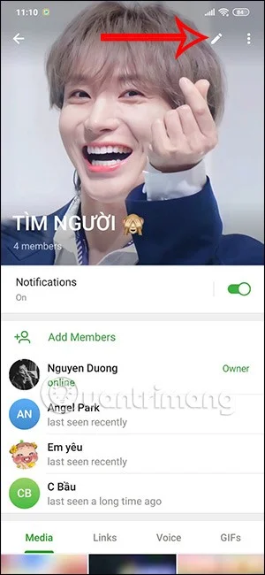 Cómo crear un tema de grupo de Telegram para discusión