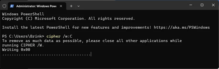 How to Overwrite Deleted Data on a Drive in Windows 11/10 How to Overwrite Deleted Data on a Drive in Windows 11/10