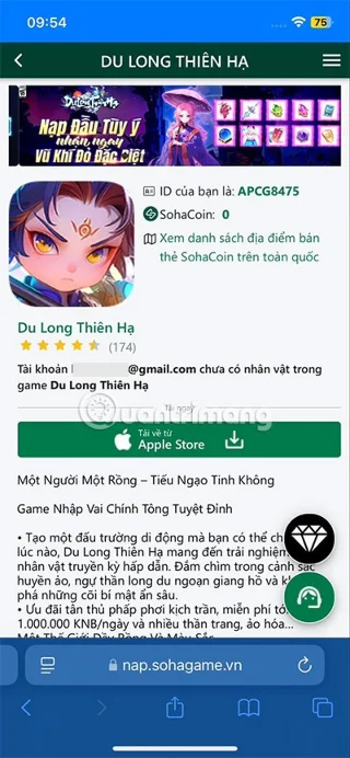 Laatste Du Long Thien Ha-code en instructies voor het inwisselen van de code