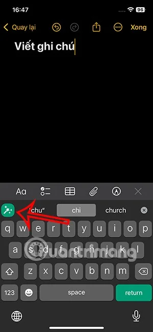 Cómo usar la herramienta de escritura con IA sin iPhone 15