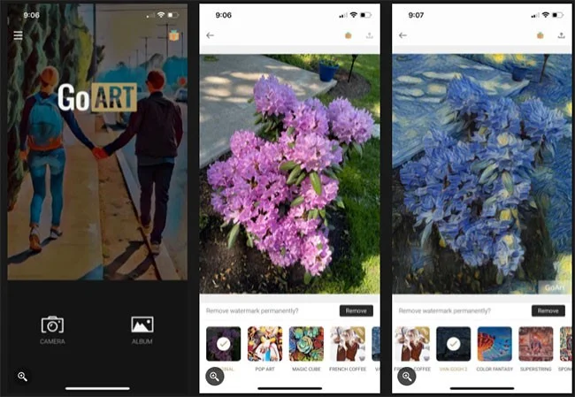 Top-apps om foto's op je telefoon om te zetten in schilderijen
