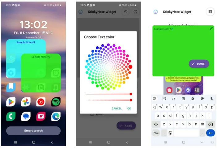 8 Android Apps to Write Notes Directly on the Home Screen