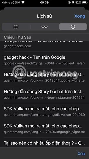 iPhone에서 최근 닫은 Safari 탭을 다시 여는 방법