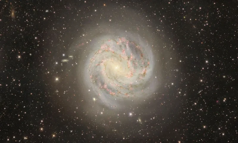 Admira la majestuosa imagen de la galaxia 'Southern Pinwheel'