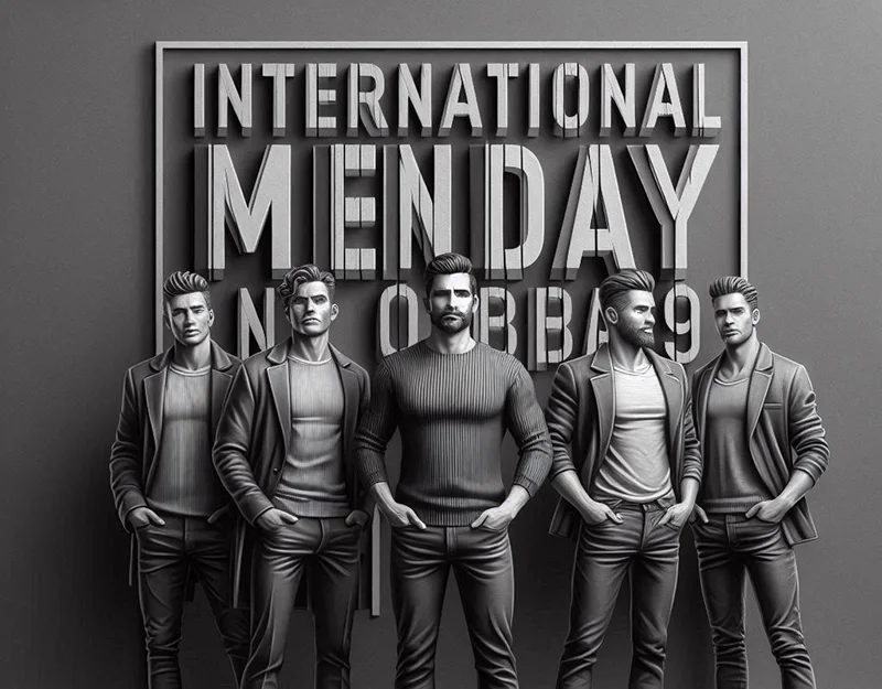 Gelukkige Internationale Mannendagwensen voor mannen, grappig en goed