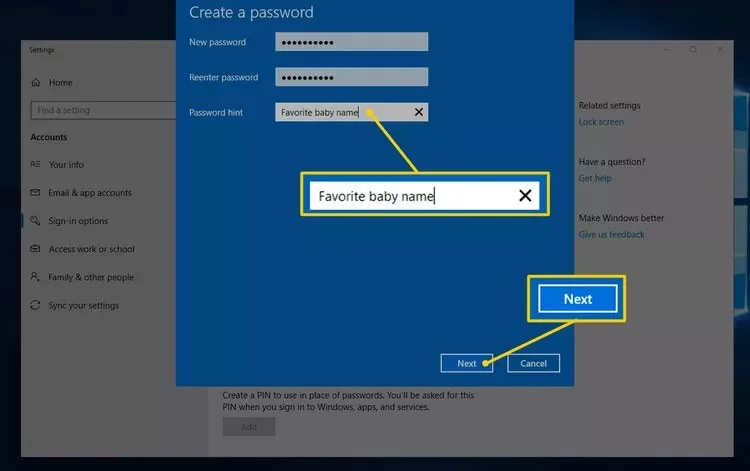 Cómo configurar una contraseña para una computadora con Windows 10, cómo cambiar la contraseña de Win 10