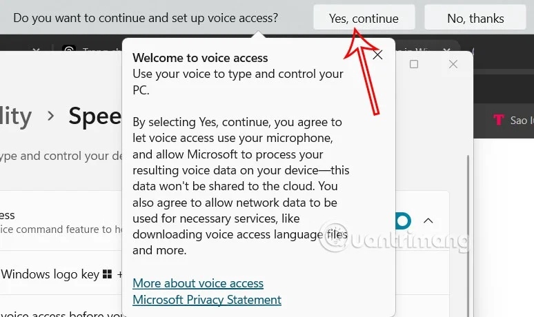 How to control Windows 11 with your voice