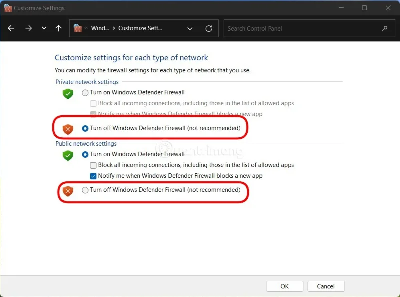 3 ways to turn off Windows 11 firewall