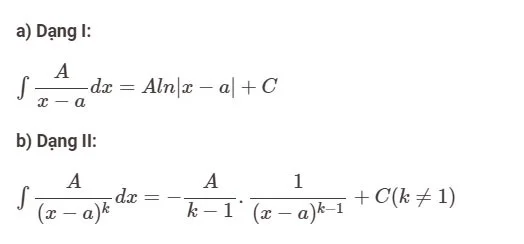 Basis integraalformules, per deel, trigonometrie, identificatie en uitbreiding