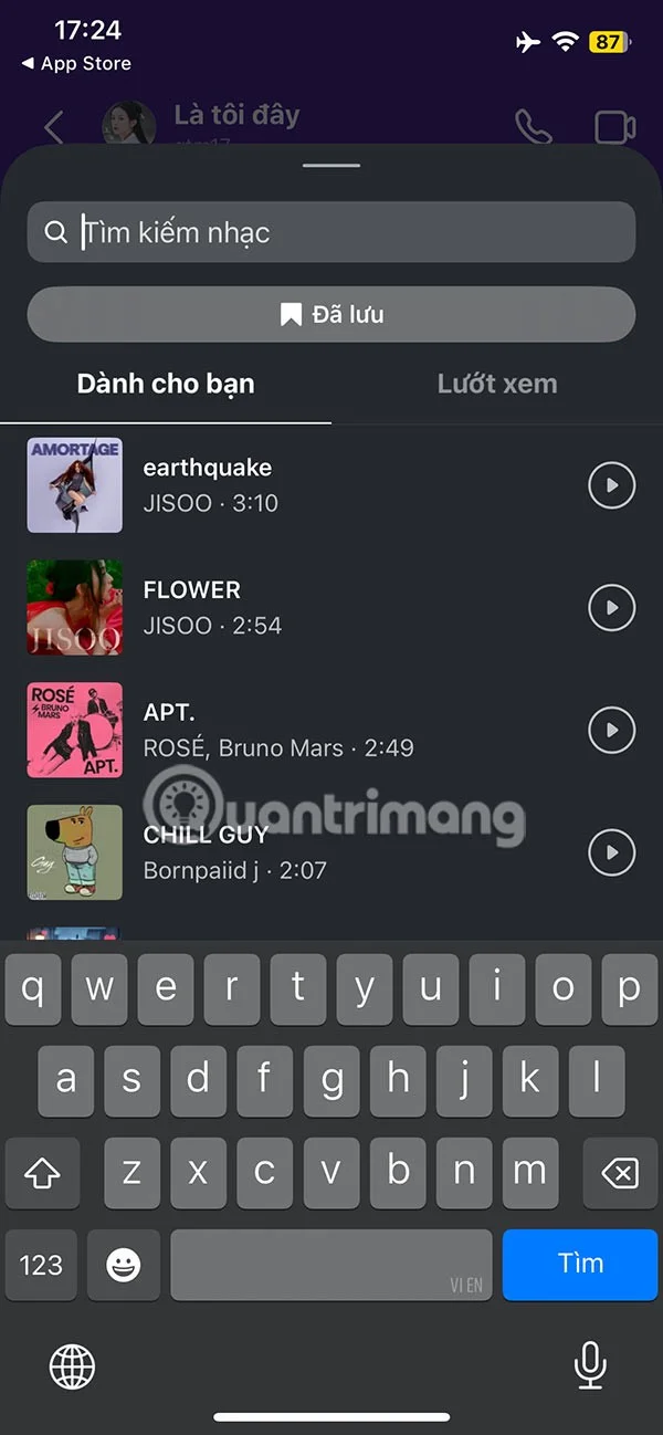 Hoe je muziek in Instagram-berichten kunt versturen