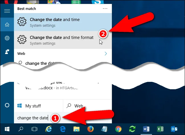 Jak zmienić format daty i godziny w systemie Windows, zmień ukośnik na kropkę
