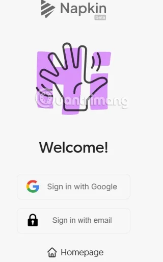 Napkin AI'da illüstrasyon oluşturma talimatları