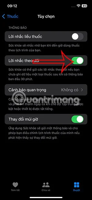 Cum să setați un memento pentru medicamente pe iPhone