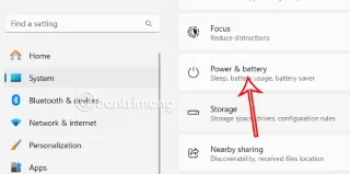 How to turn on and off battery saving mode on Windows 11 laptop