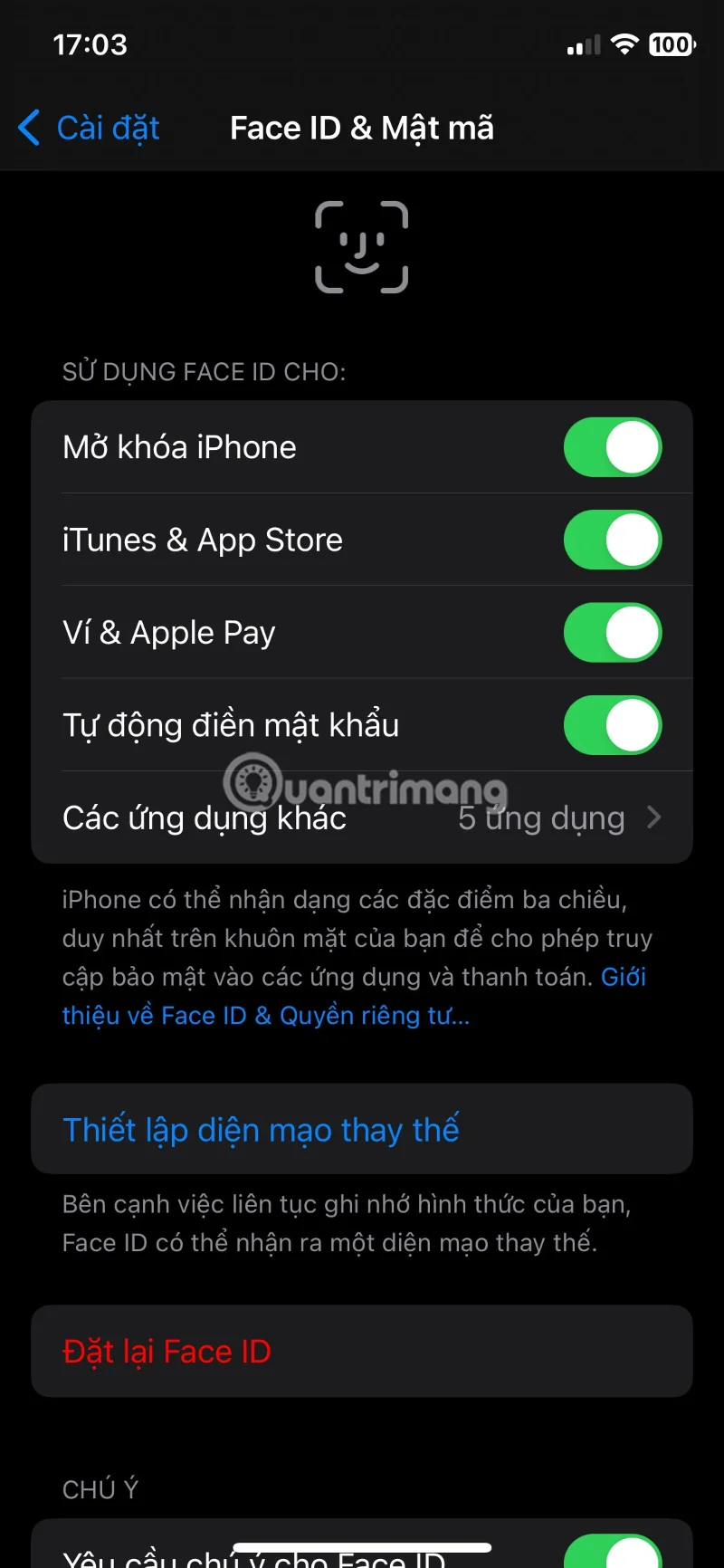 Modalități de a remedia erorile de Face ID pe iPhone