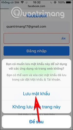 How to view Facebook password on phone, computer