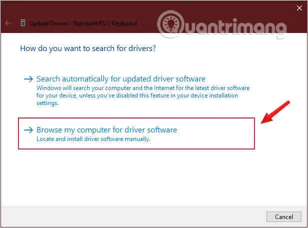 Fix keyboard not working on Windows 10