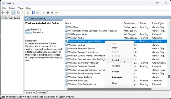 Cómo solucionar el error «No hay ningún dispositivo de salida de audio instalado» en Windows