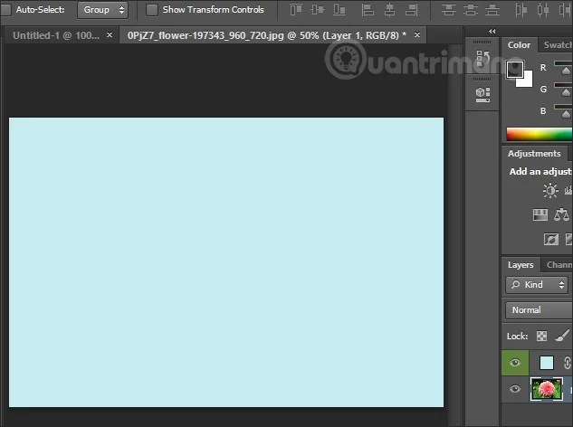 Cómo cambiar el color de fondo en Photoshop