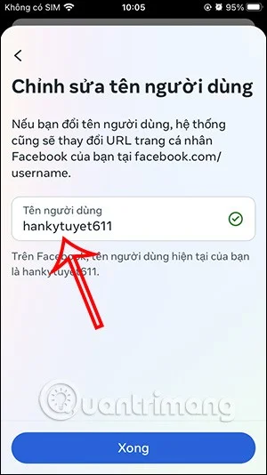 Instruções para alterar o ID do Facebook, alterar o novo endereço do Facebook