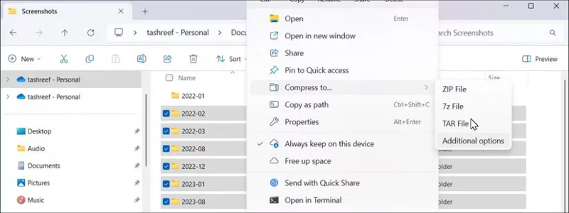 Tips for faster file management on Windows