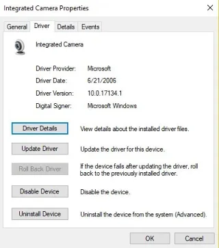 Napraw kamerę internetową, która nie działa w systemie Windows 10