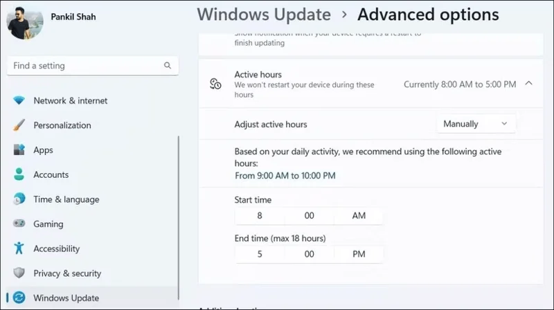 How to control Windows Update settings to avoid forced restarts