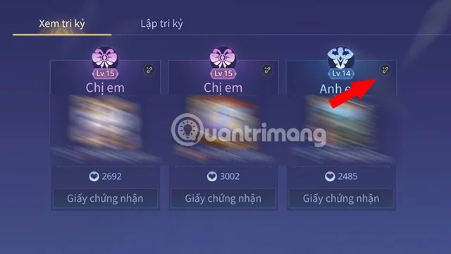 Instruções sobre como usar o sistema de alma gêmea Lien Quan