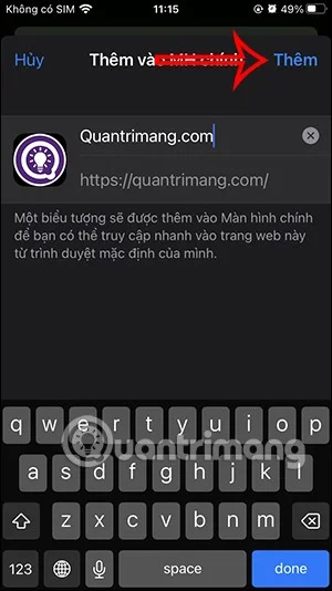 Cómo poner un sitio web en la pantalla del iPhone